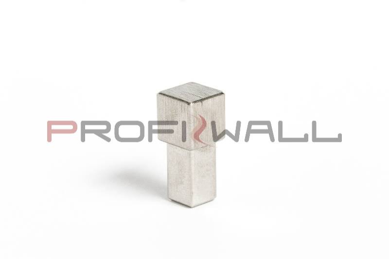 ACÉL SAROK 10mm ProfiWall rozsdamentes szálcsiszolt acél