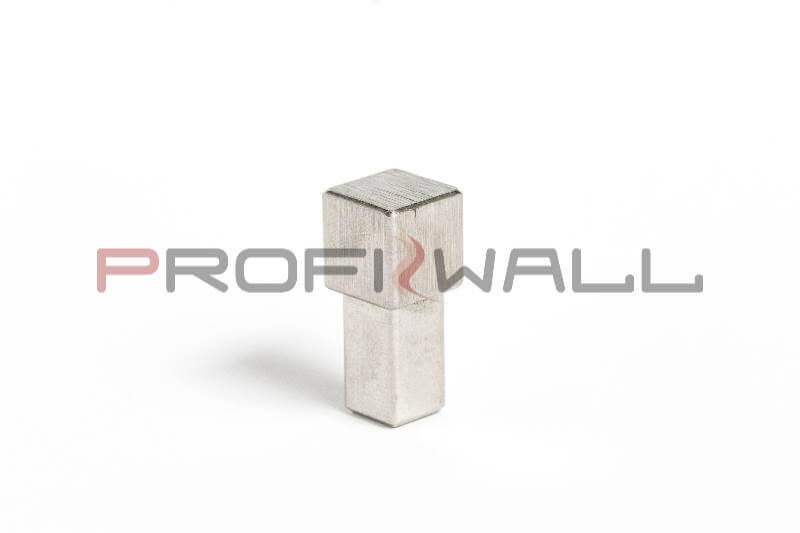 ACÉL SAROK 8mm ProfiWall rozsdamentes szálcsiszolt acél