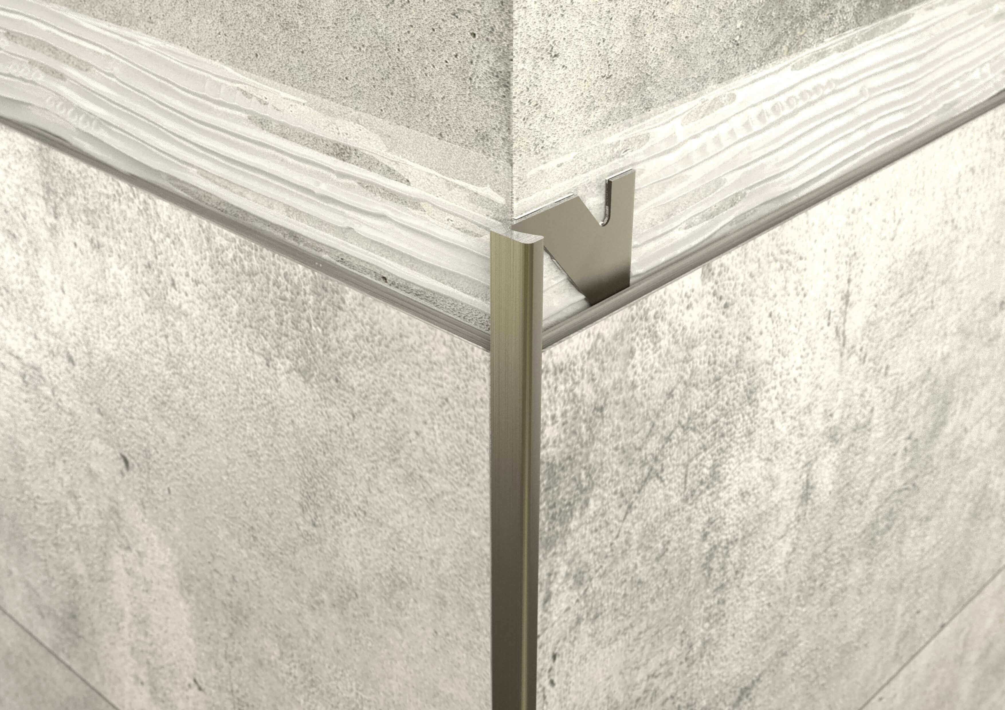 ALU L 4,5mm profil elox bronz 2,5M ProfiWall