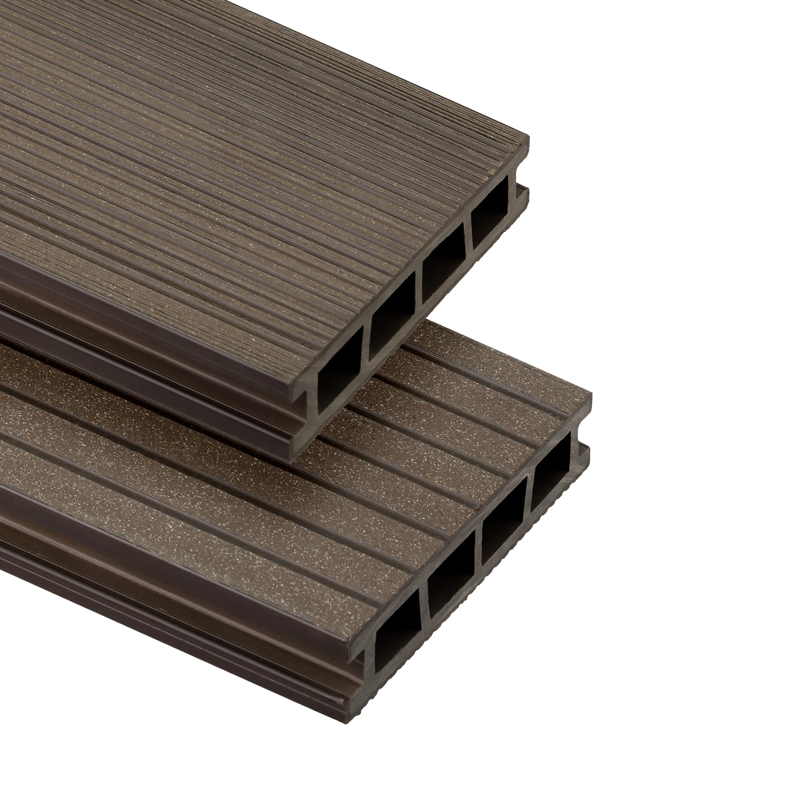 BERGDECK B150 WPC teraszpadló 2,5x15x240 cm - 0,36 m2 Dió