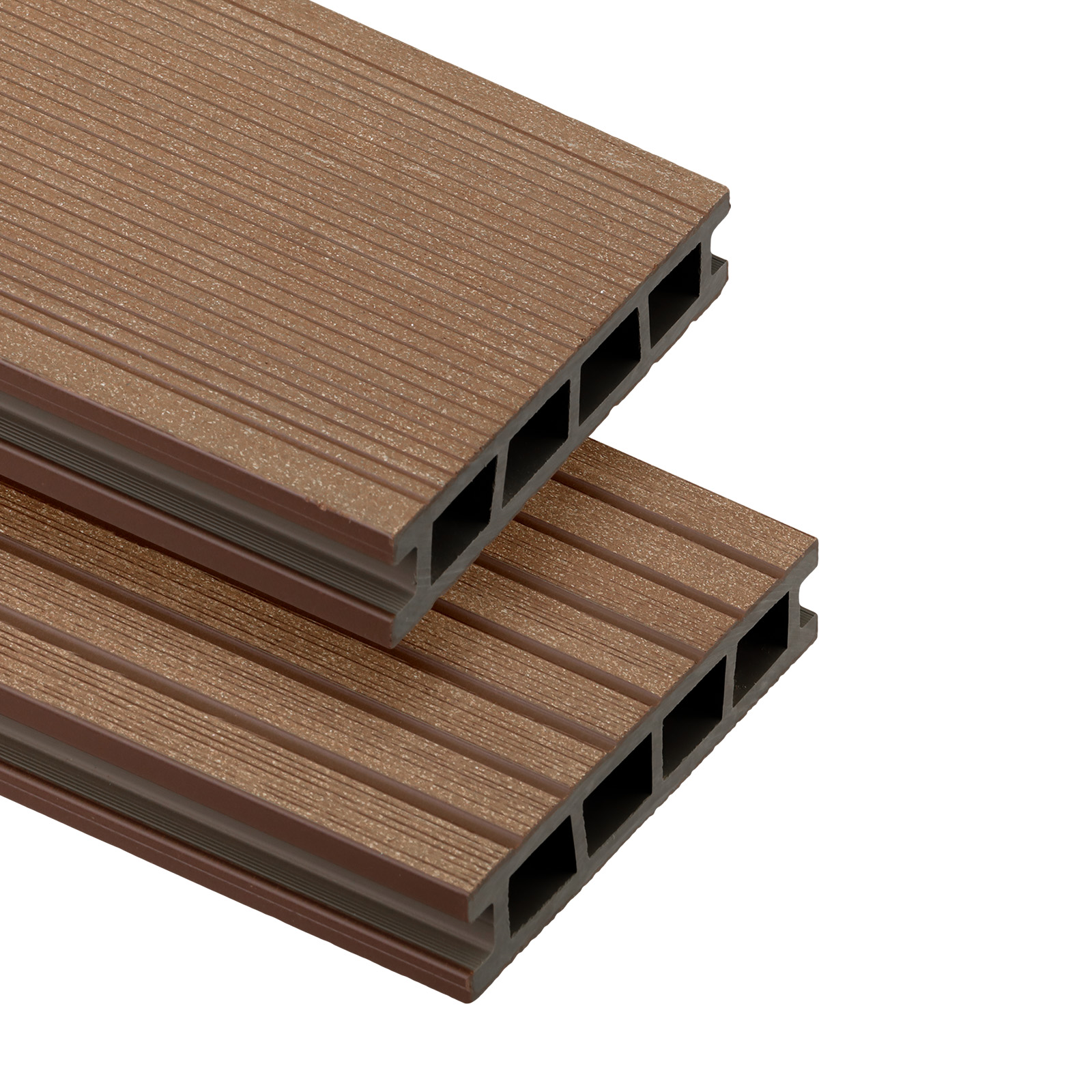 BERGDECK B150 WPC teraszpadló 2,5x15x240 cm - 0,36 m2 Gesztenye