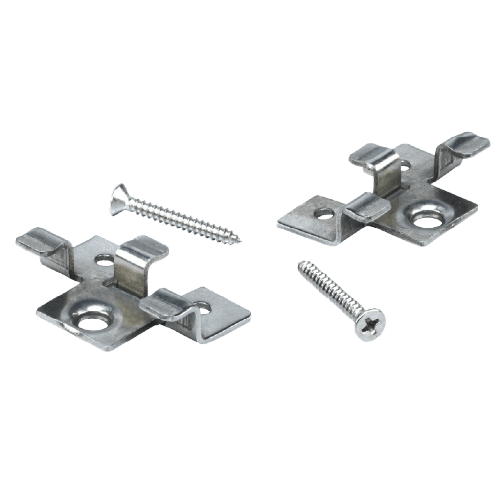 Rozsdamentes acél rögzítőklipsz szett 14 mm x 32 mm