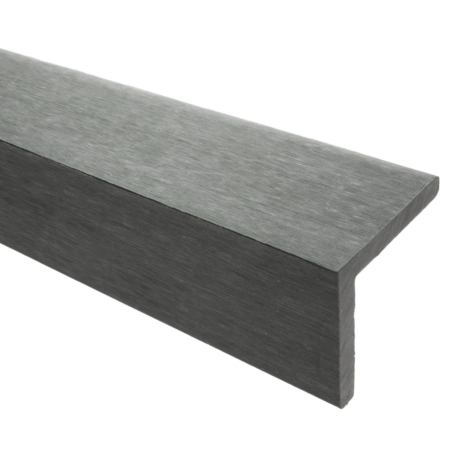 BERGDECK W138 saroktakaró L profil 50 x 50 mm x 2,40 m Fekete