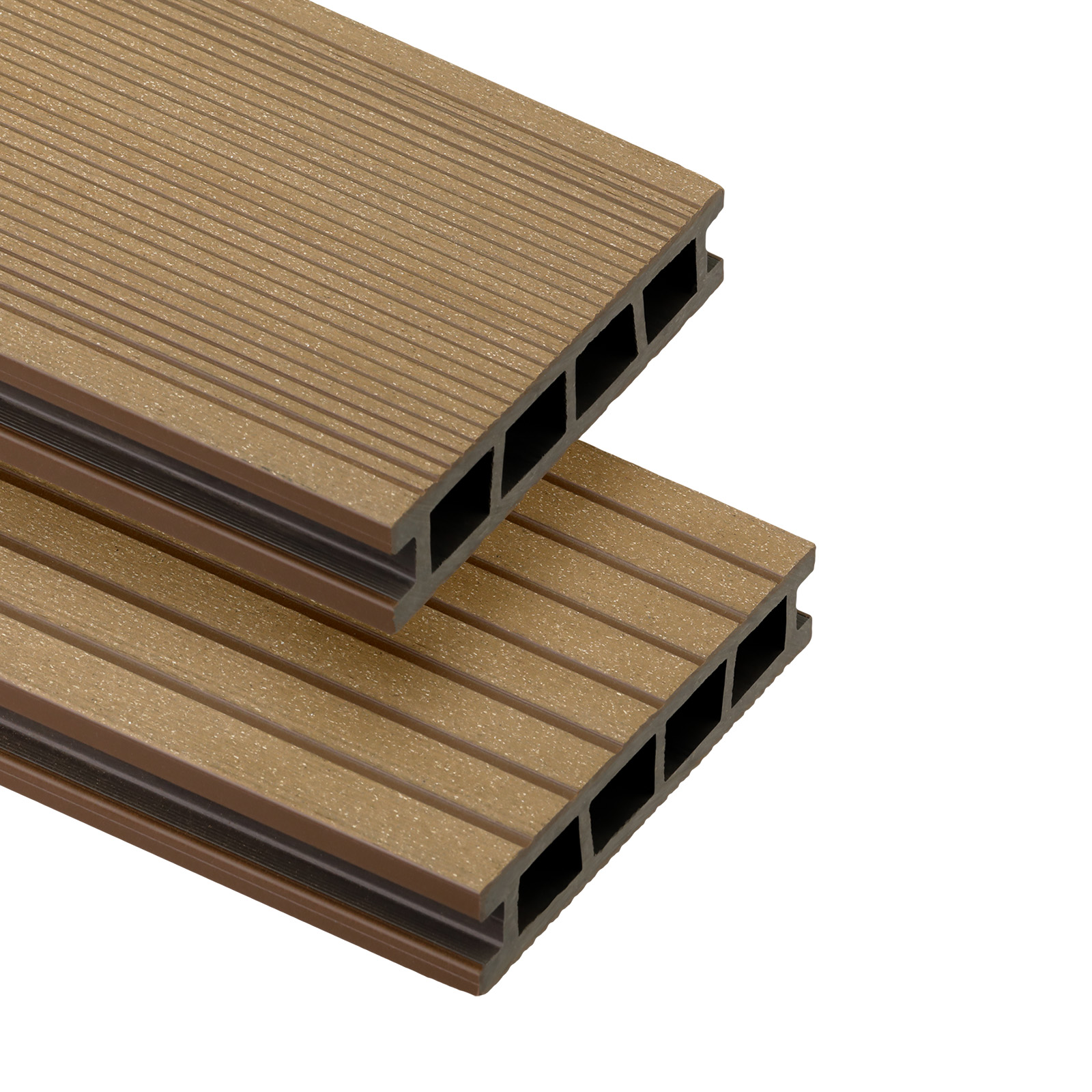 BERGDECK PURE WPC teraszpadló 2,5x15x240 cm - 0,36 m2 Tikfa