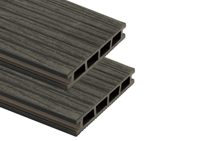 BERGDECK Wood WPC teraszpadló 2,5x15x240 cm - 0,36 m2 Fekete